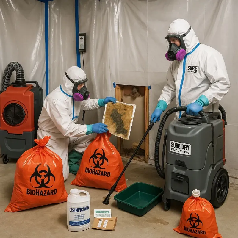 Contaminated Water Handling Protocols process in Limestone County, TX