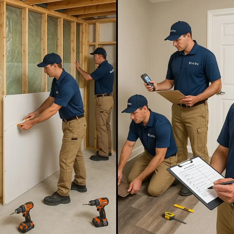 Repairs and Reconstruction process in Limestone County, TX