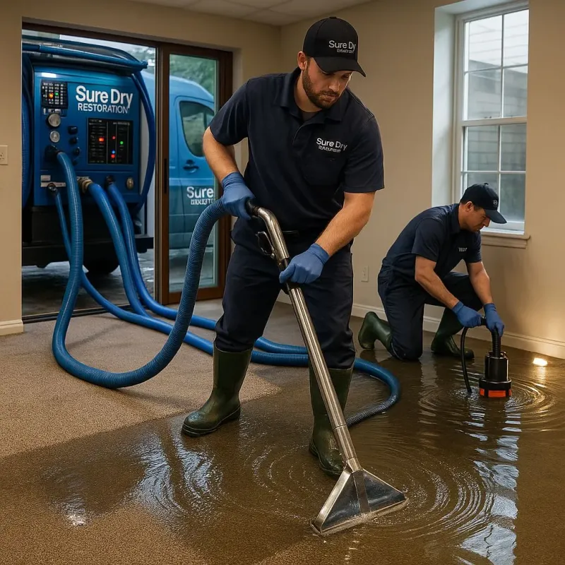 Water Extraction and Removal process in Limestone County, TX